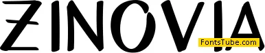 ZINOVIA Font