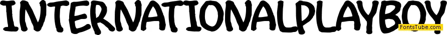 International Playboy Font