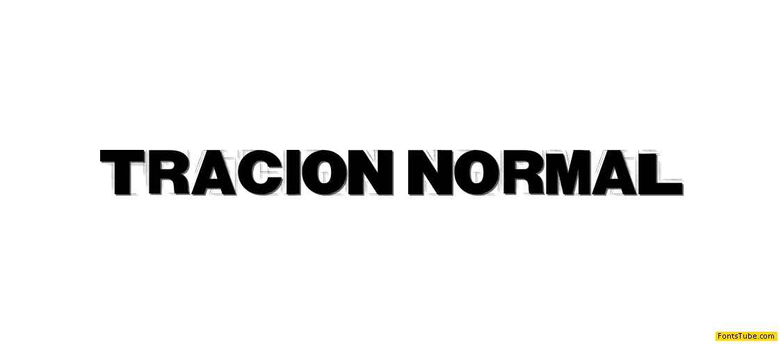 Tracion Font