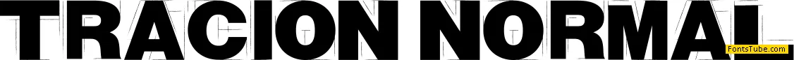 Tracion Font