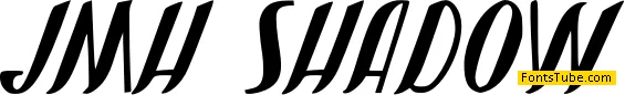 JMH Shadow Font