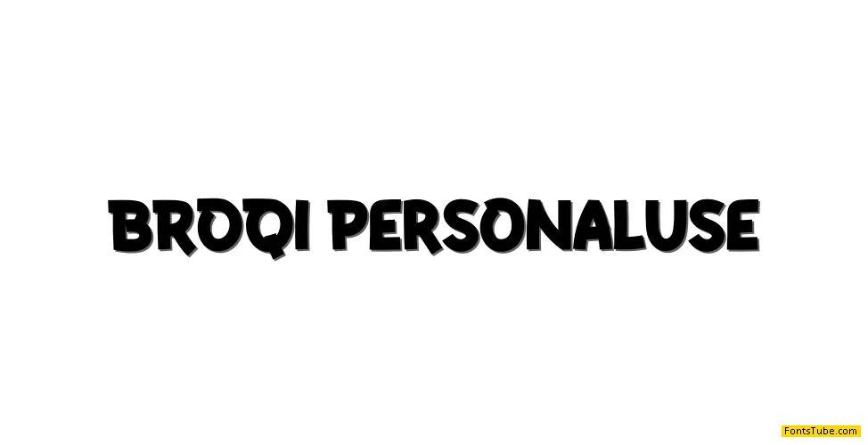 BROQI Font