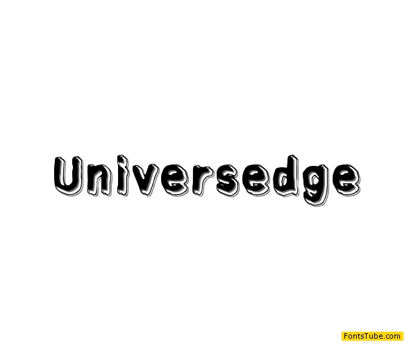 Universedge Font