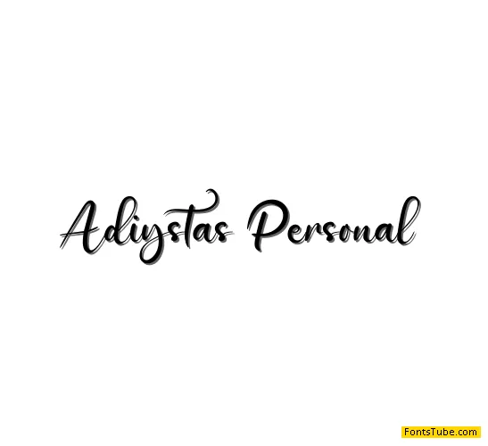 Adiystas Font