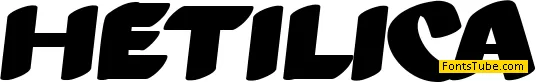 Hetilica Font