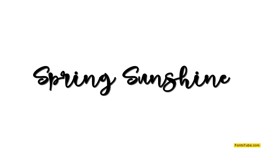Spring Sunshine