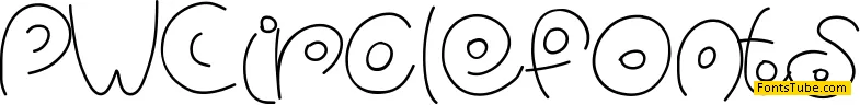 PWCirclefonts Font