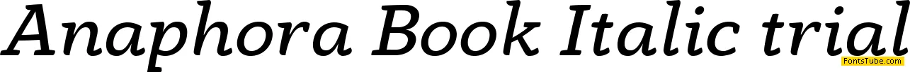 Anaphora Font Family