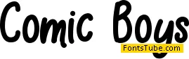 Comic Boys Font