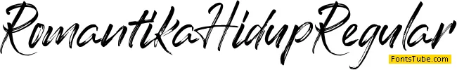 Romantika Hidup Font