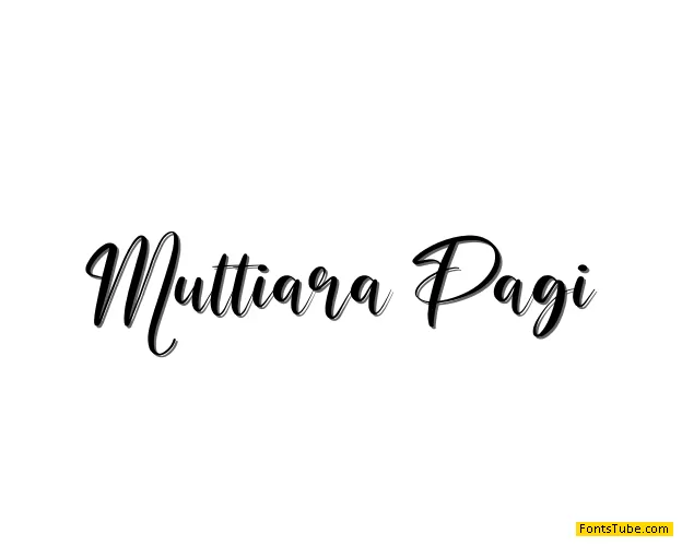 Muttiara Pagi