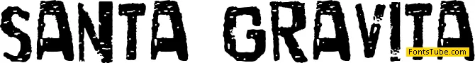 Santa Gravita Font