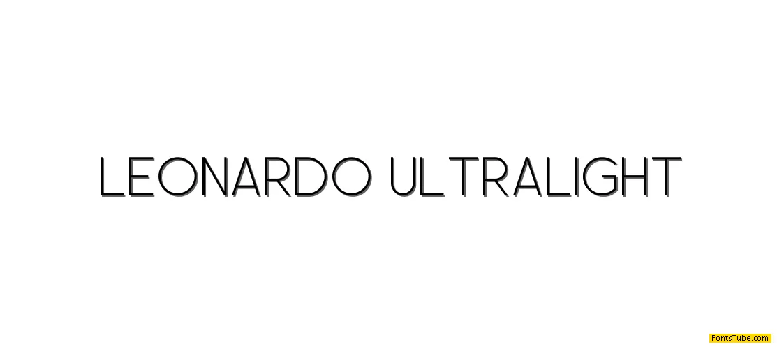 LEonardo-Demo Font Family
