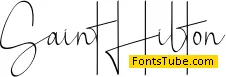 Saint Hilton Font