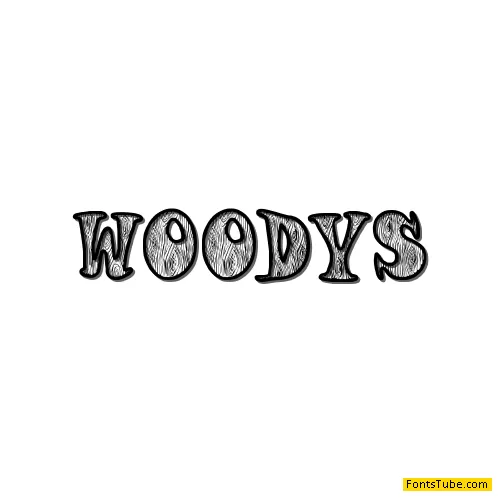 Woodys Font