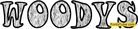 Woodys Font