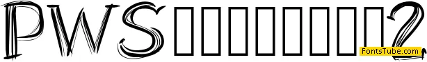 PWScratched2 Font