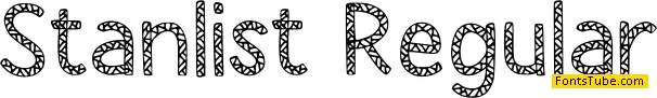 Stanlist Font