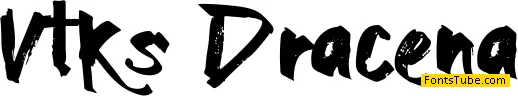 Vtks Dracena Font