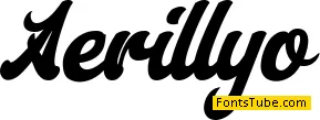 Aerillyo Font