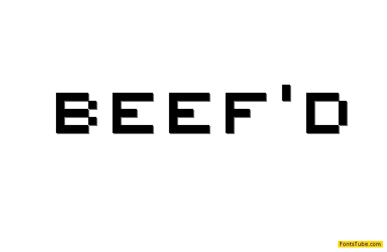 Beef'd Font