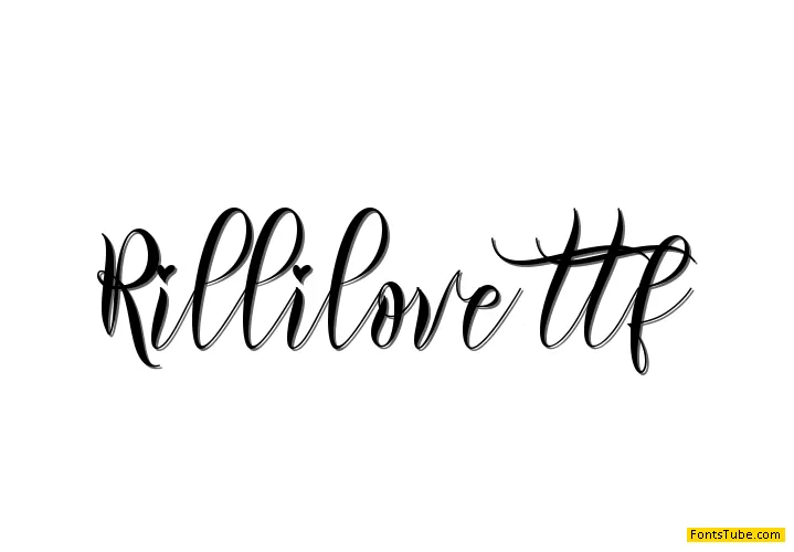 Rillilove Font