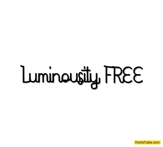 Luminousity FREE Font