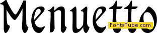 Menuetto Font