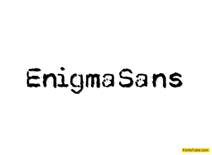 Enigma Font