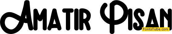 Amatir Font