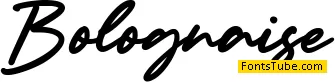 Bolognaise Font
