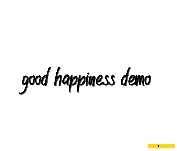 Good Happiness Font