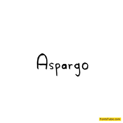 Aspargo Font