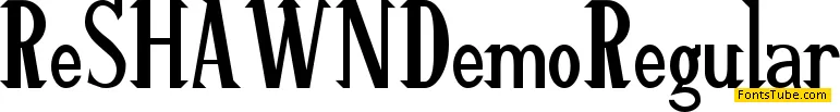 ReSHAWN Demo Font Family