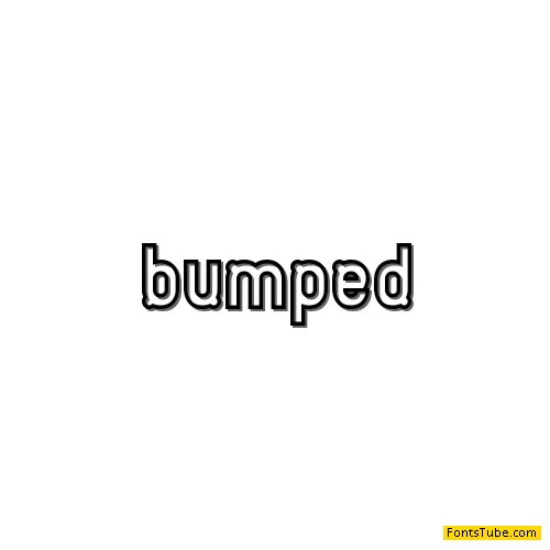 Bumped BRK Font