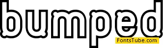 Bumped BRK Font