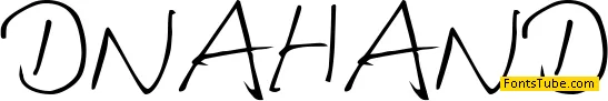 Douglas Adams Hand Font