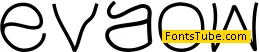 Evaow Font