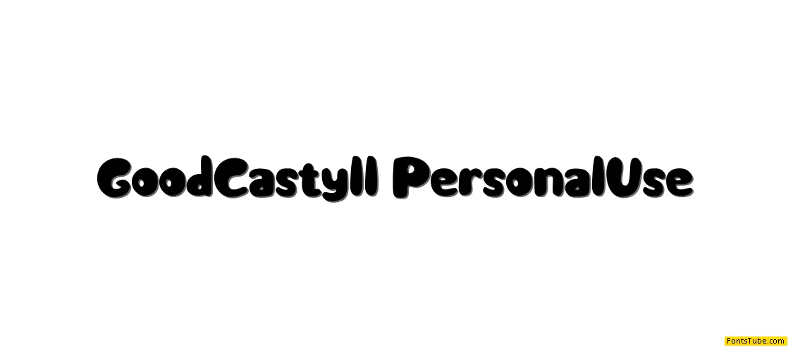 Good Castyll Font