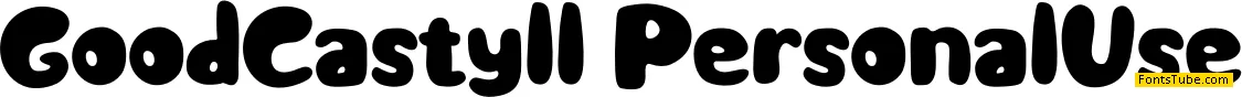 Good Castyll Font