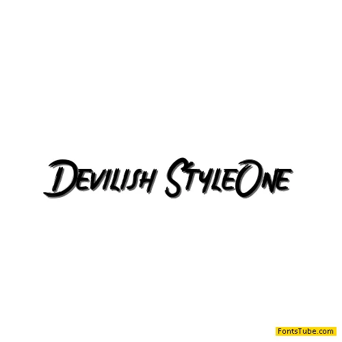 Devilish Font