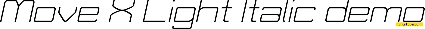Move-X Font Family