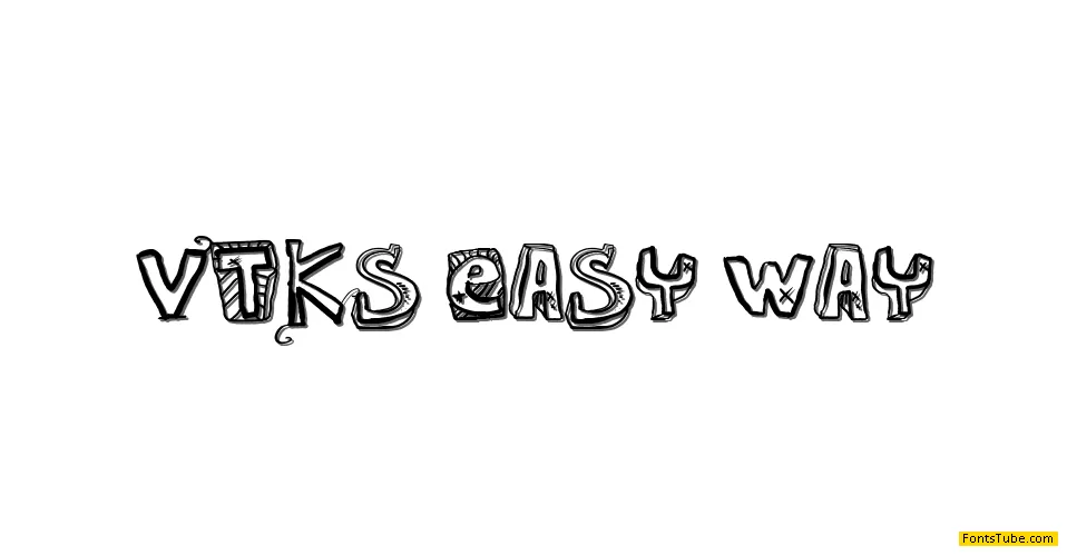 VTKS EASY WAY Font