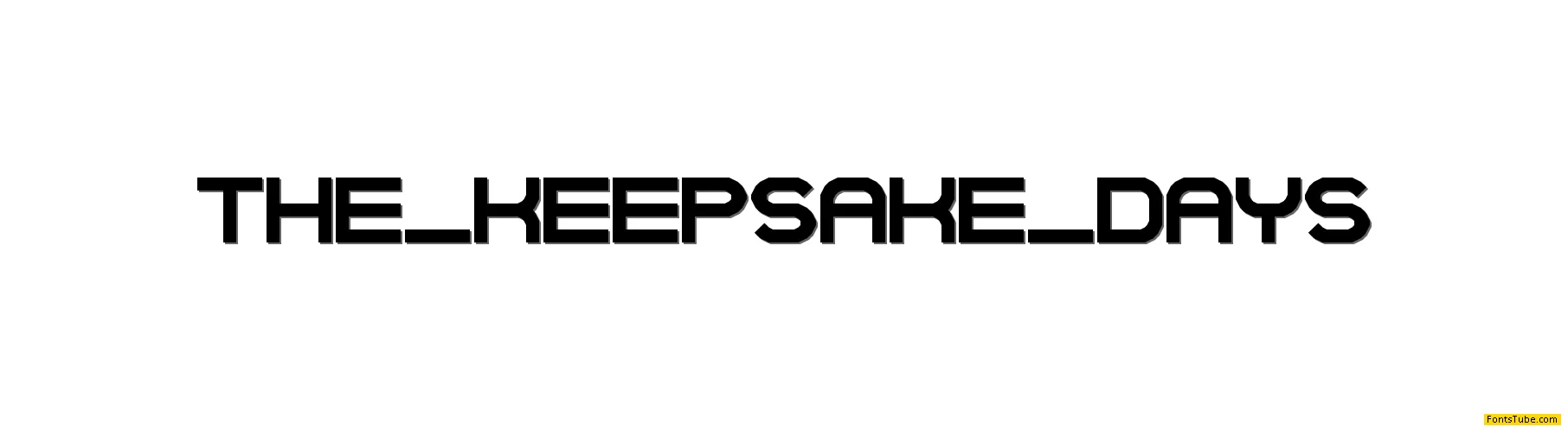 The Keepsake Days Font