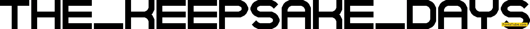 The Keepsake Days Font