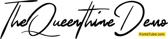 The Queenthine Font