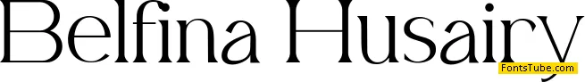 Belfina Husairy Font