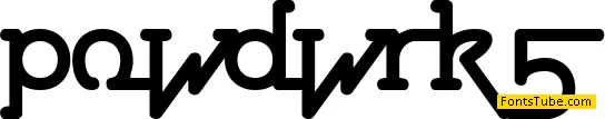Powderworks BRK Font