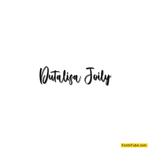 Dutalisa Joily Font