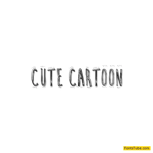 Cute Cartoon Font